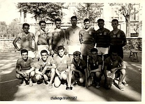 COLLEGE MODERNE LECLERC SIDI BEL ABBES SPORT CHALLENGE MORIN 1957